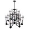 Cwi Lighting Sierra 12 Light Up Chandelier With Black Finish 9827P38-12-101 - alternate 4